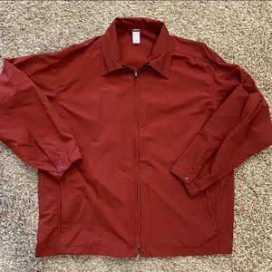 Red Patagonia weather proof jacket